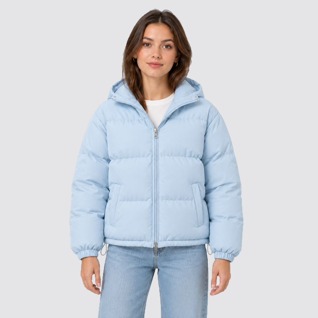 Unisex Hooded Cotton Puffer Jacket
