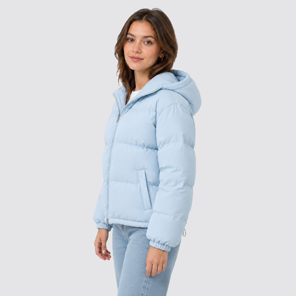 Unisex Hooded Cotton Puffer Jacket