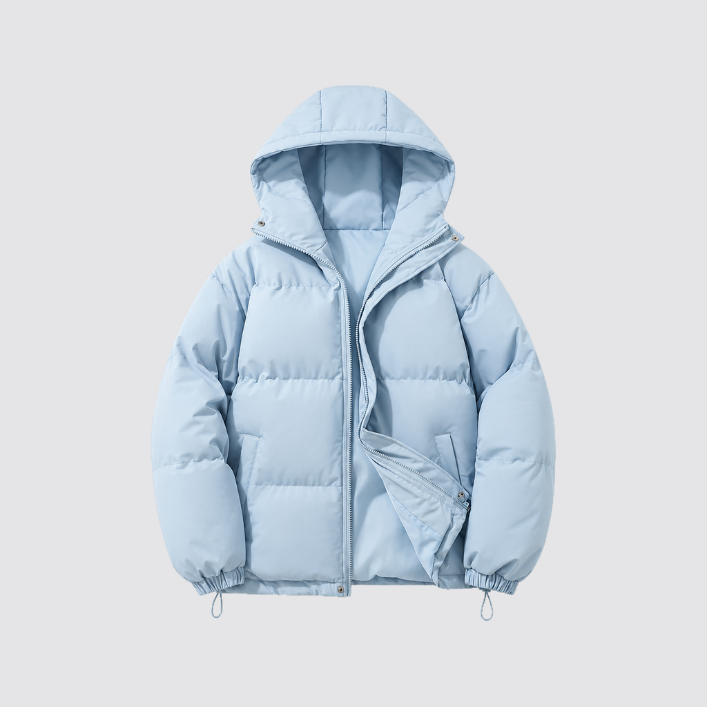Unisex Hooded Cotton Puffer Jacket