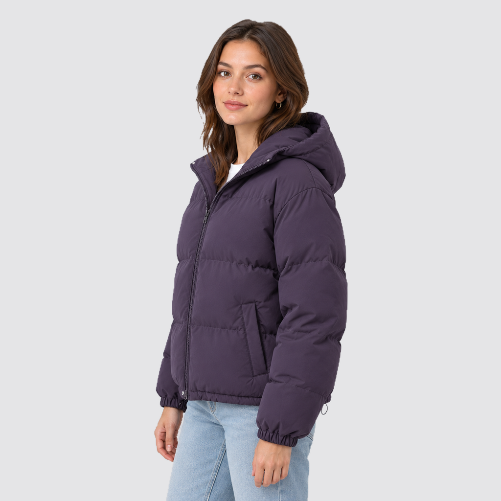 Unisex Hooded Cotton Puffer Jacket