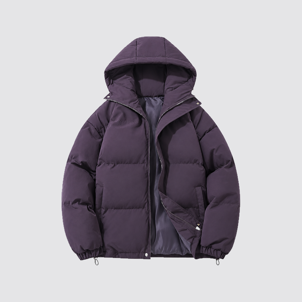 Unisex Hooded Cotton Puffer Jacket