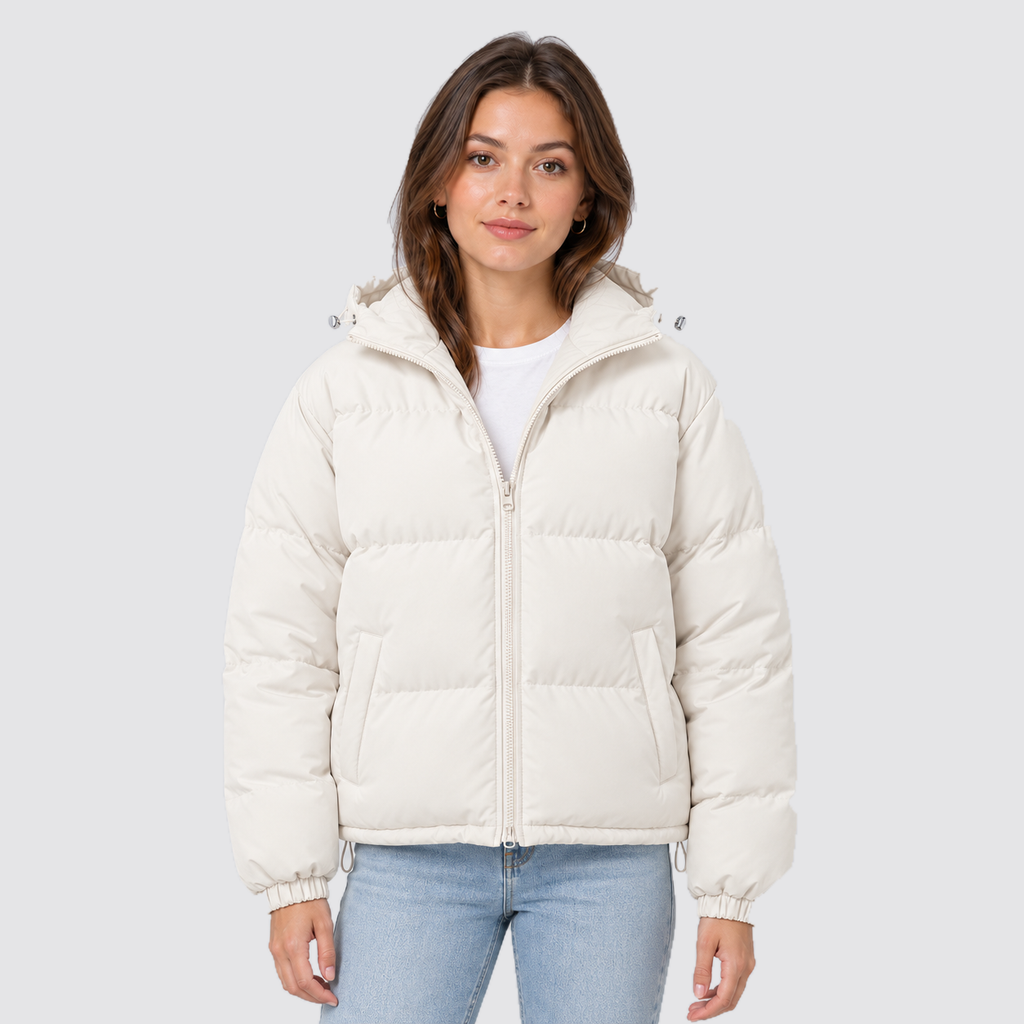 Unisex Hooded Cotton Puffer Jacket