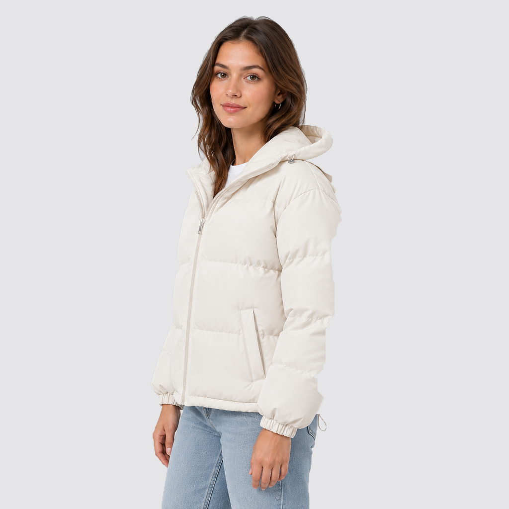 Unisex Hooded Cotton Puffer Jacket