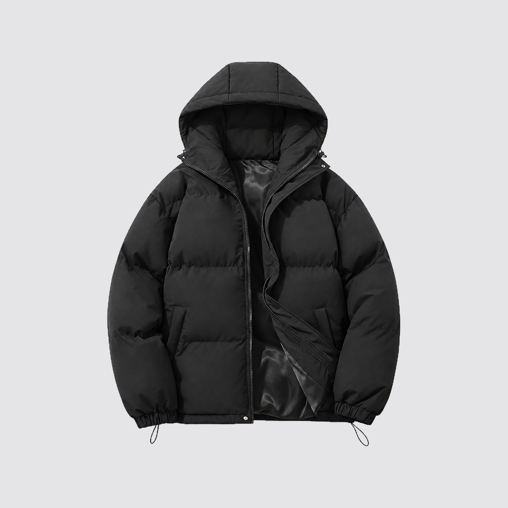 Unisex Hooded Cotton Puffer Jacket
