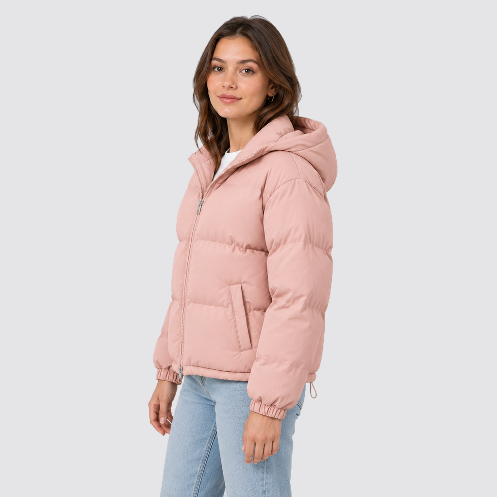 Unisex Hooded Cotton Puffer Jacket