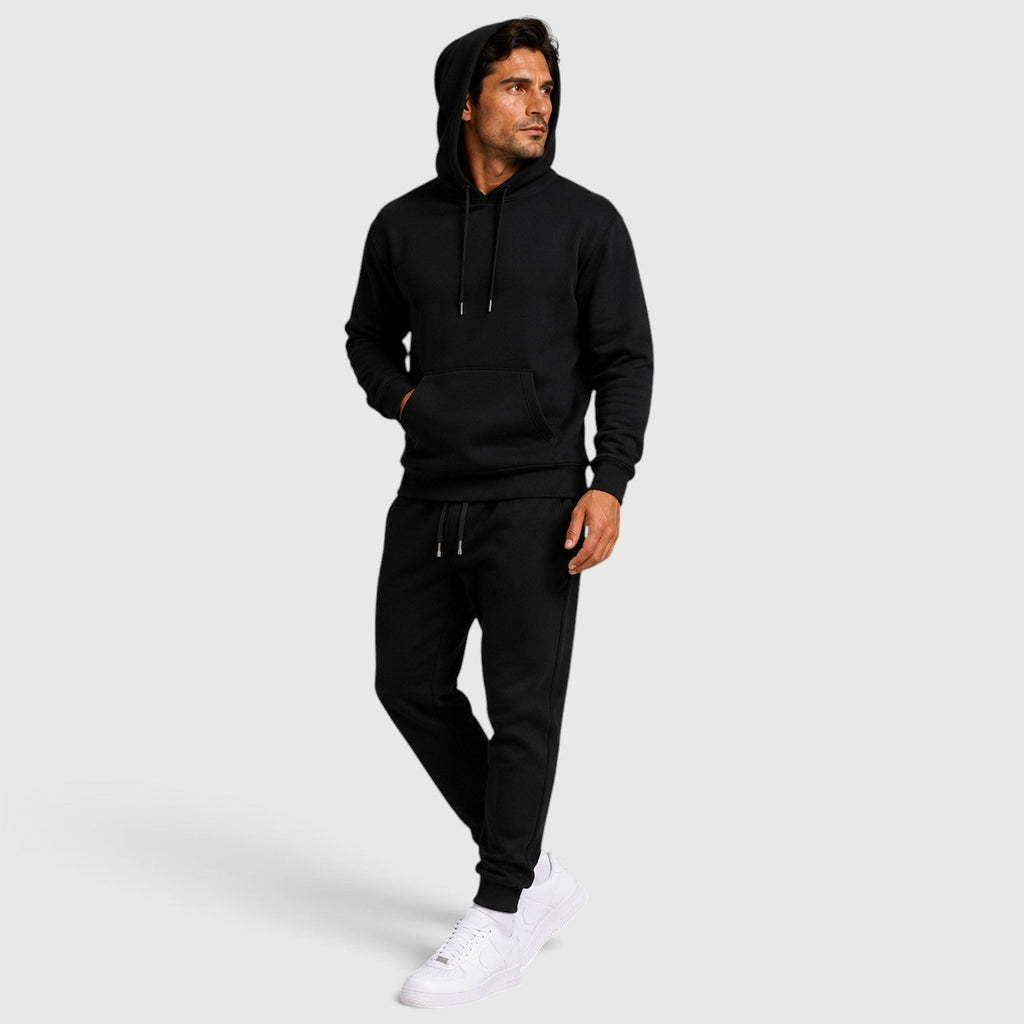 Men's Relaxed Hoodie and Jogger Set – Casual Tracksuit