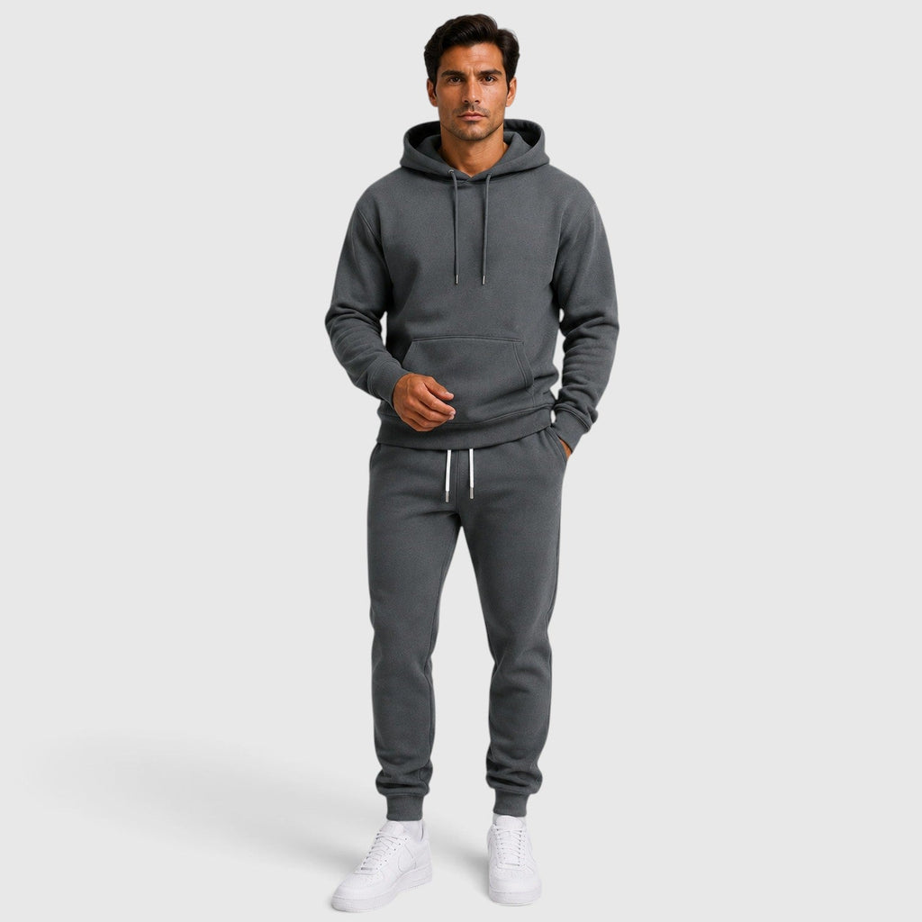 Men's Relaxed Hoodie and Jogger Set – Casual Tracksuit