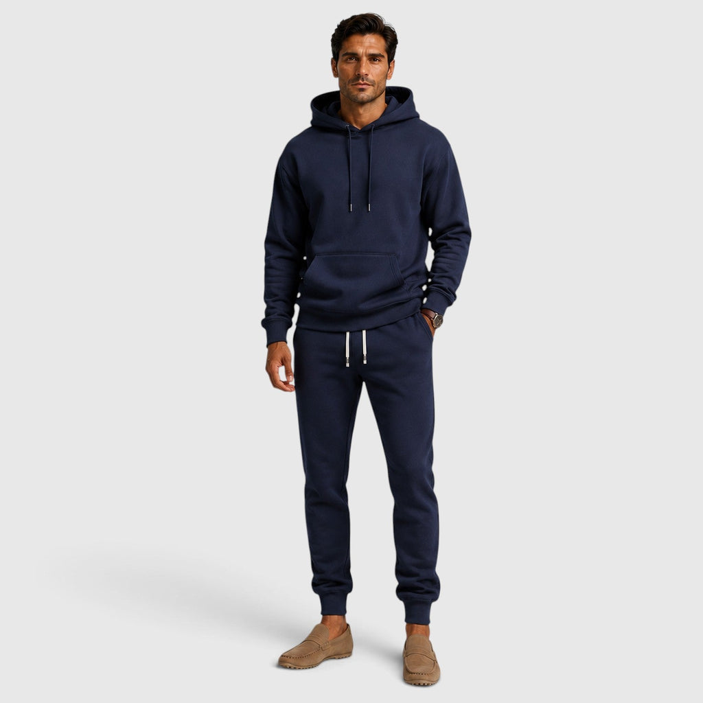 Men's Relaxed Hoodie and Jogger Set – Casual Tracksuit