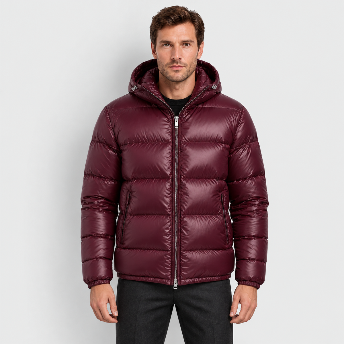 Men's Hooded Puffer Jacket