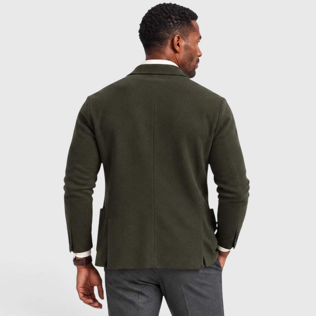 Men's Smart Casual Knit Blazer Jacket