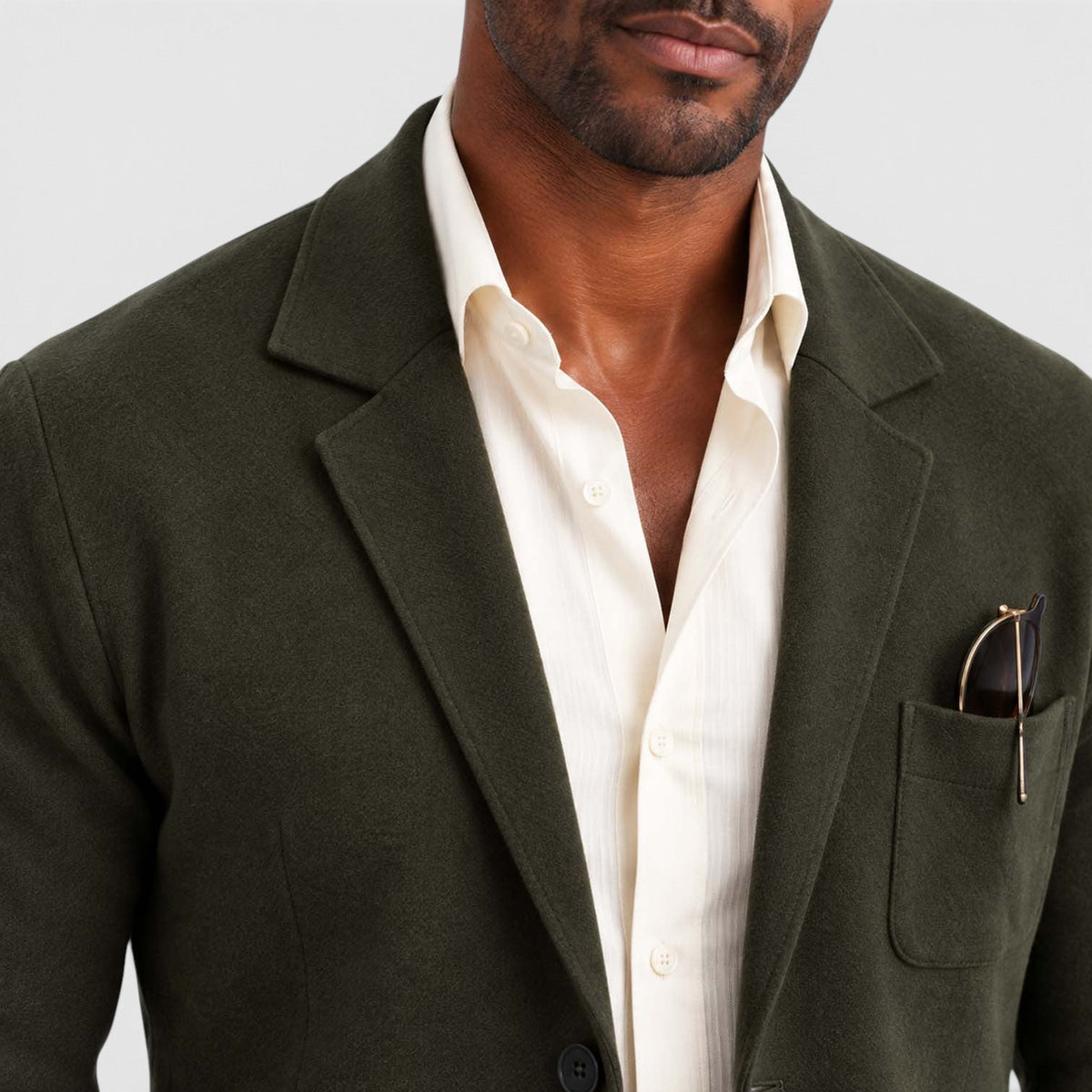 Men's Smart Casual Knit Blazer Jacket