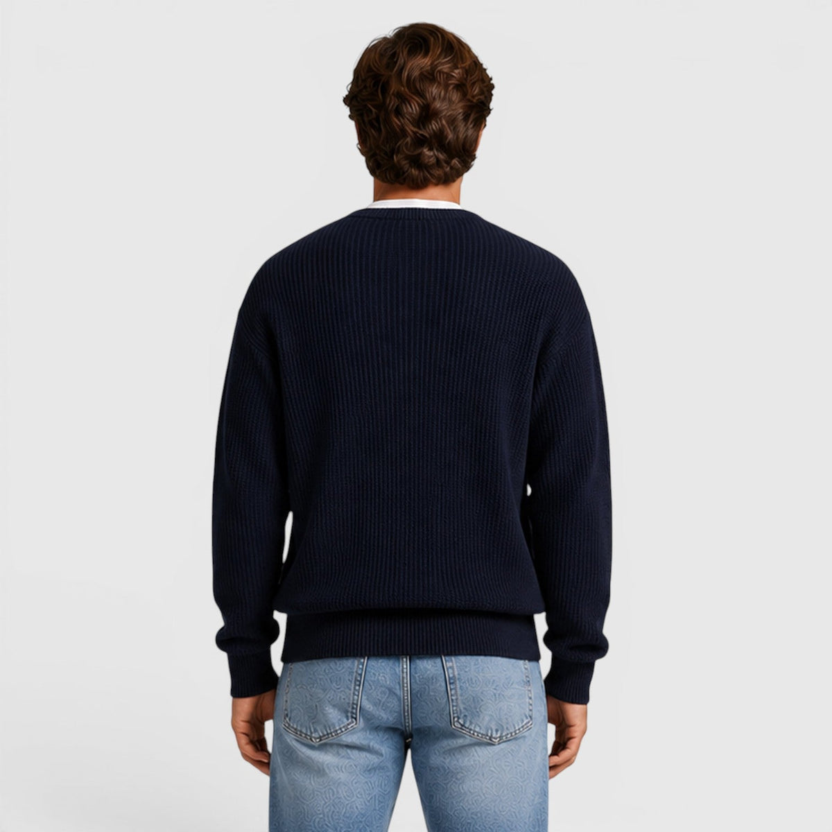 Men's Zip Up Knit Cardigan for Smart Casual Everyday Wear