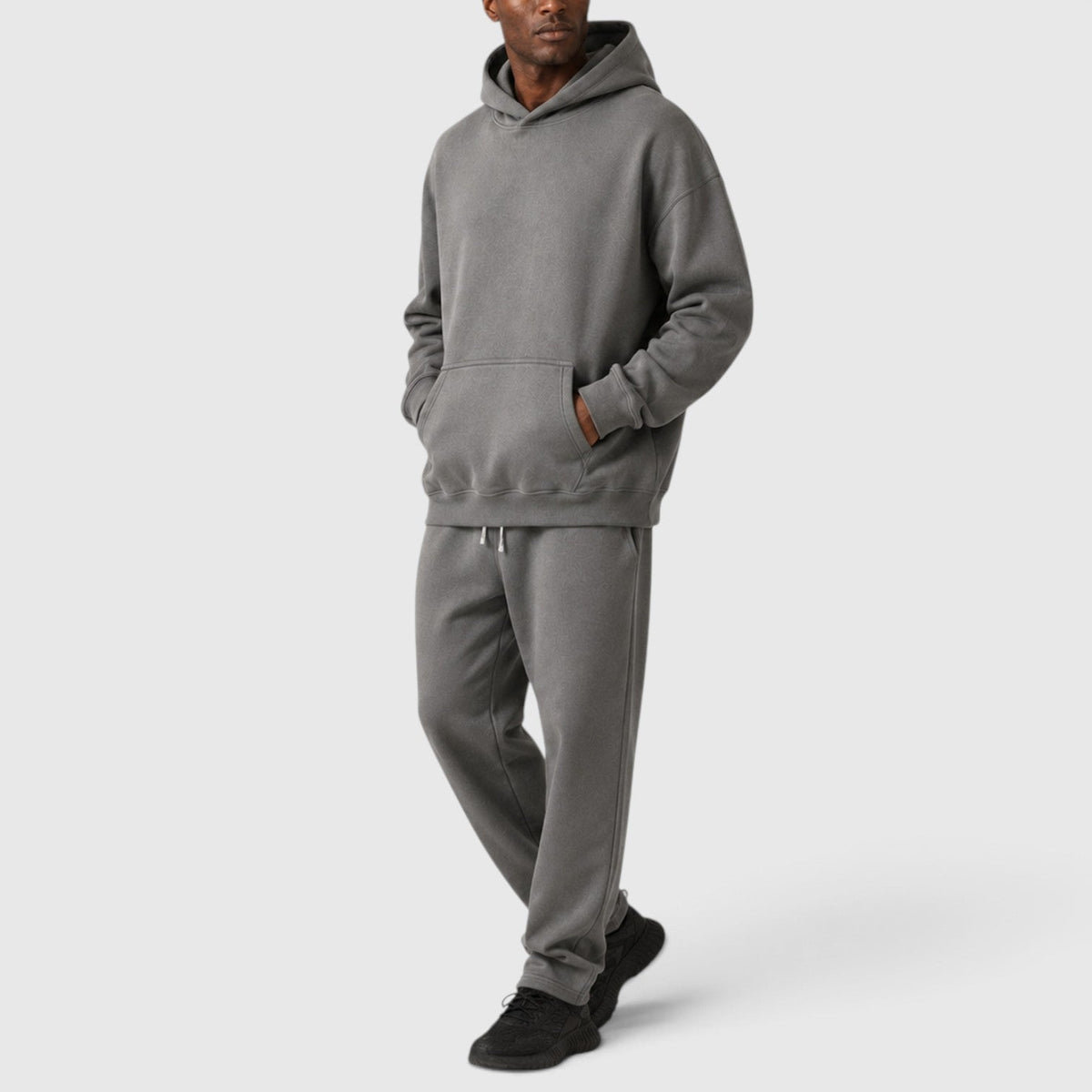 Men's Heavyweight Hoodie Co-Ord Loungeset – Oversized Relaxed Fit