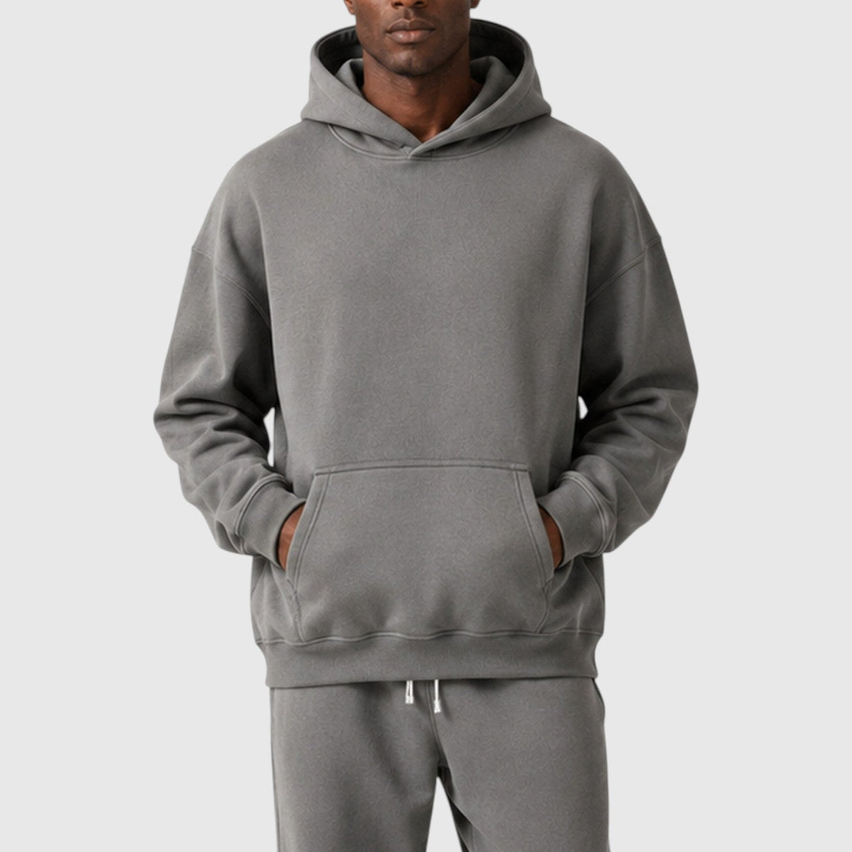 Men's Heavyweight Hoodie Co-Ord Loungeset – Oversized Relaxed Fit