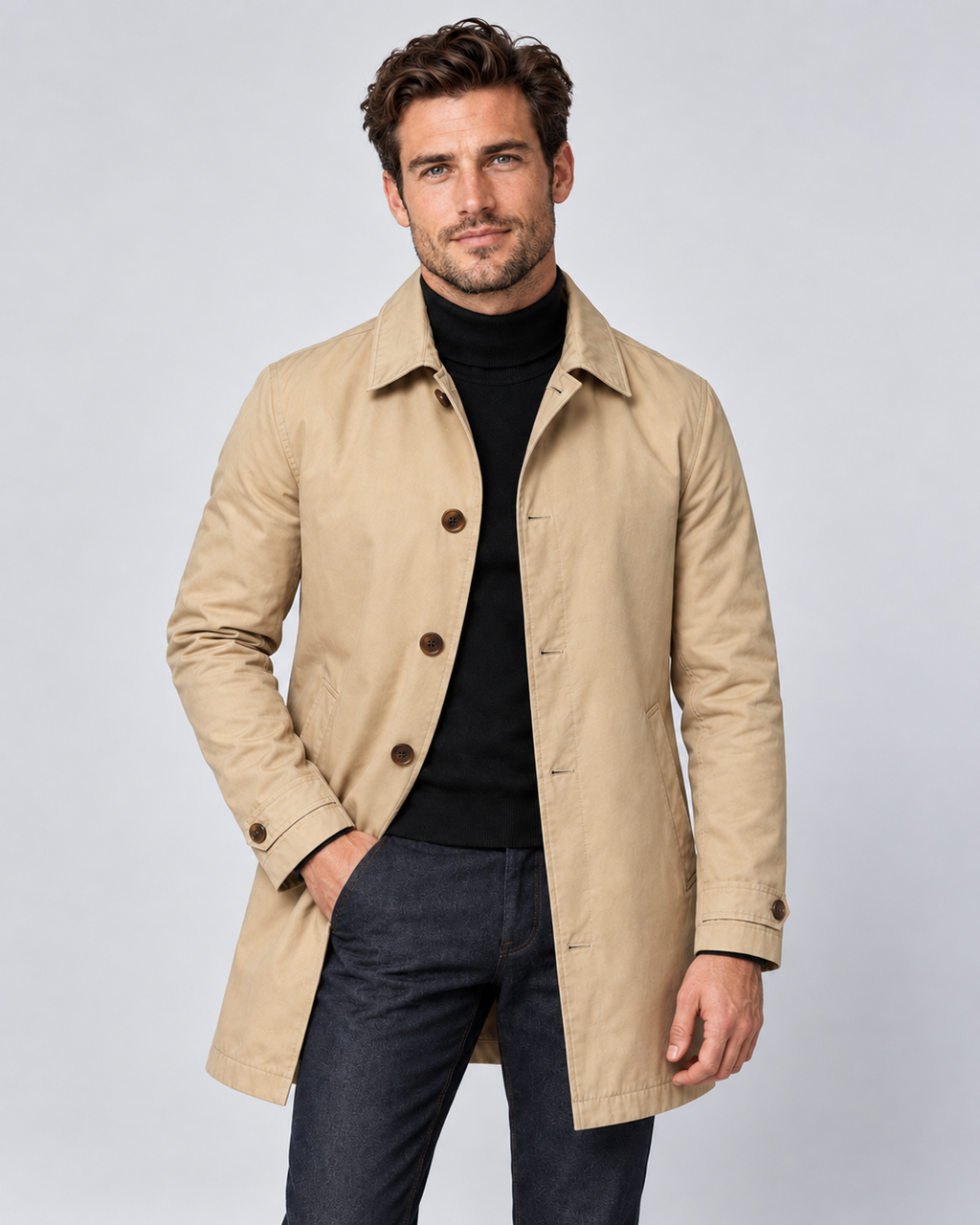 Avery & Mercer AM-US-M01 | Beige | front-open | studio product candidate
