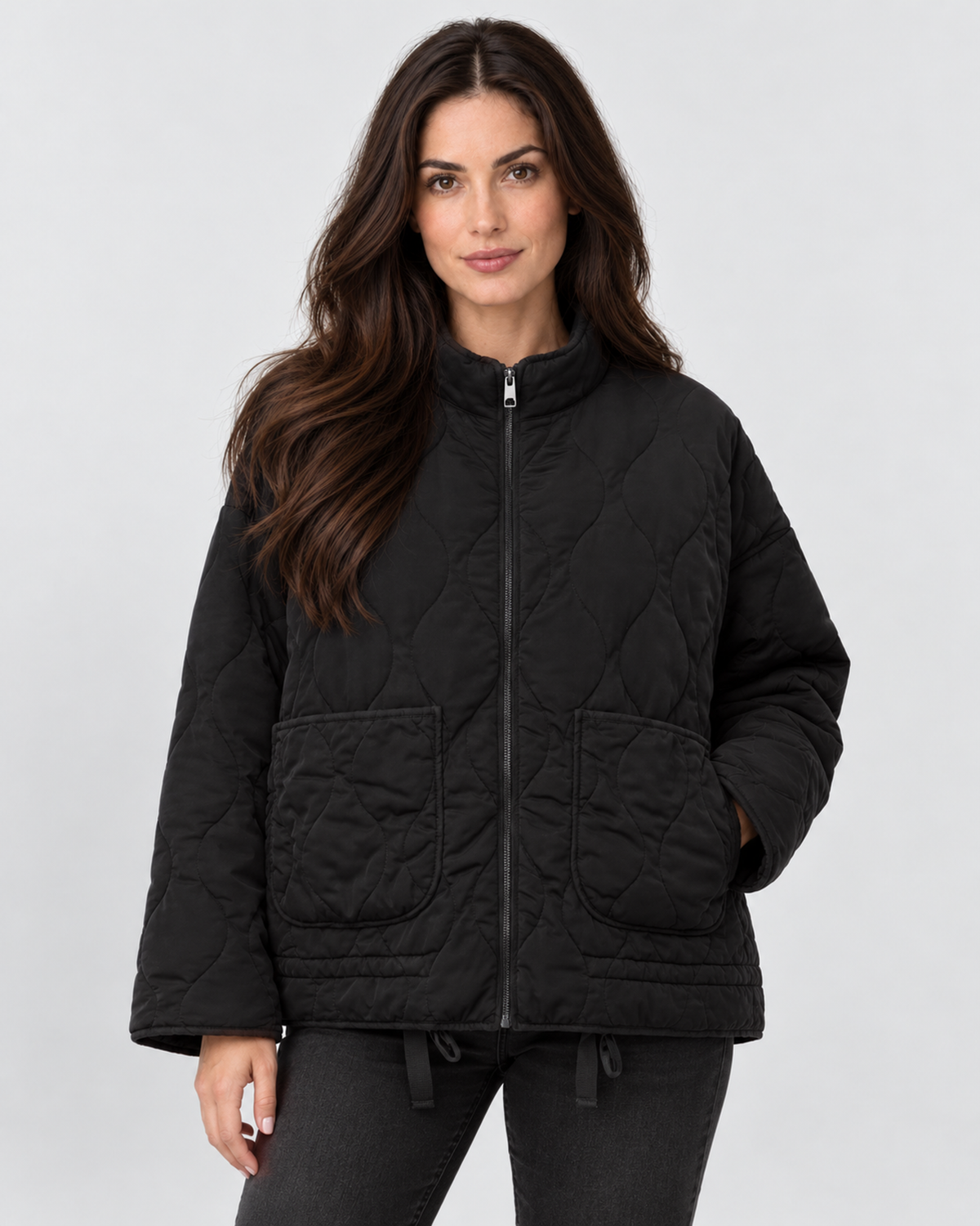 Avery & Mercer AM-US-W02 | black | front-closed-from-flatlay | studio product candidate