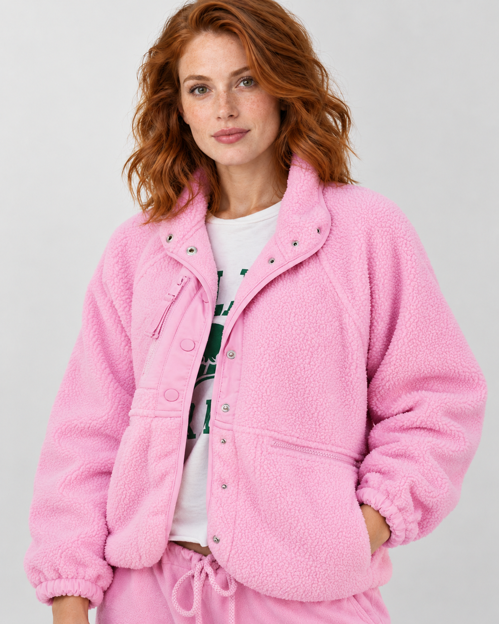 Avery & Mercer AM-US-W03 | Pink | front-detail | studio product candidate